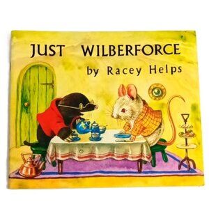 Vintage Kid's Paperback 'Just Wilberforce' by Racey Helps Medici Society‎ 1970